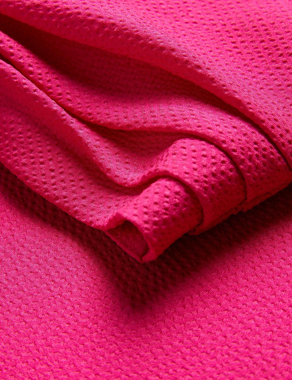 Ted Baker ANINI - Textured High Neck Sleeveless Top Blouse Dames Fuchsie | EHKS-20765