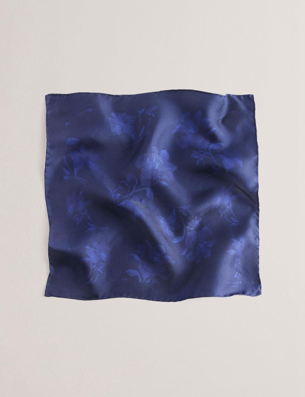Ted Baker AUSTINS - Two Tone Floral Silk Pocket Pochetten Heren Donkerblauw | CPIB-95280