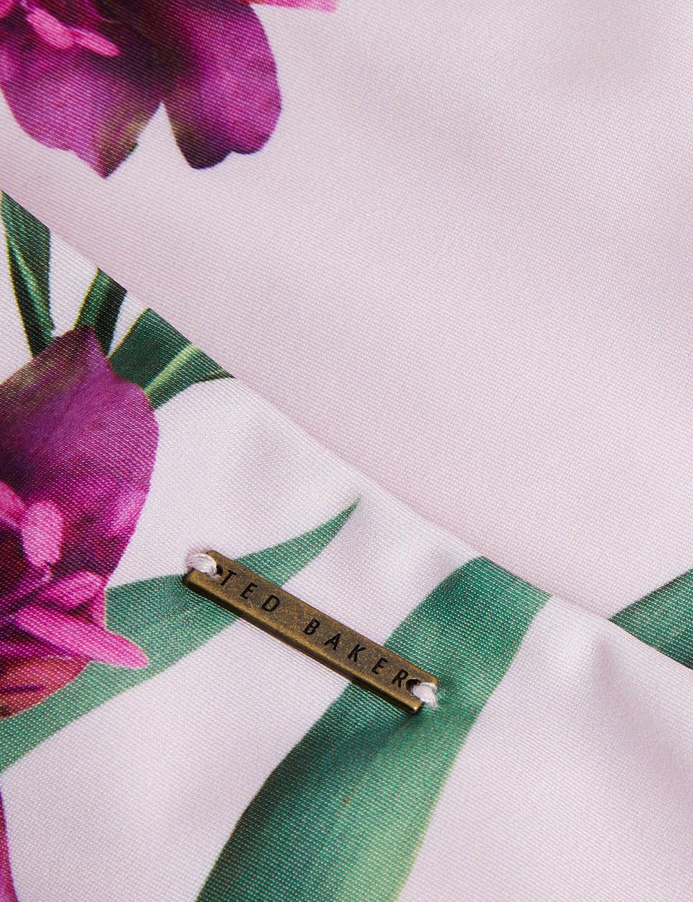 Ted Baker AVELEA - Floral Print High Waisted Bikini Dames Roze | RTSU-78209