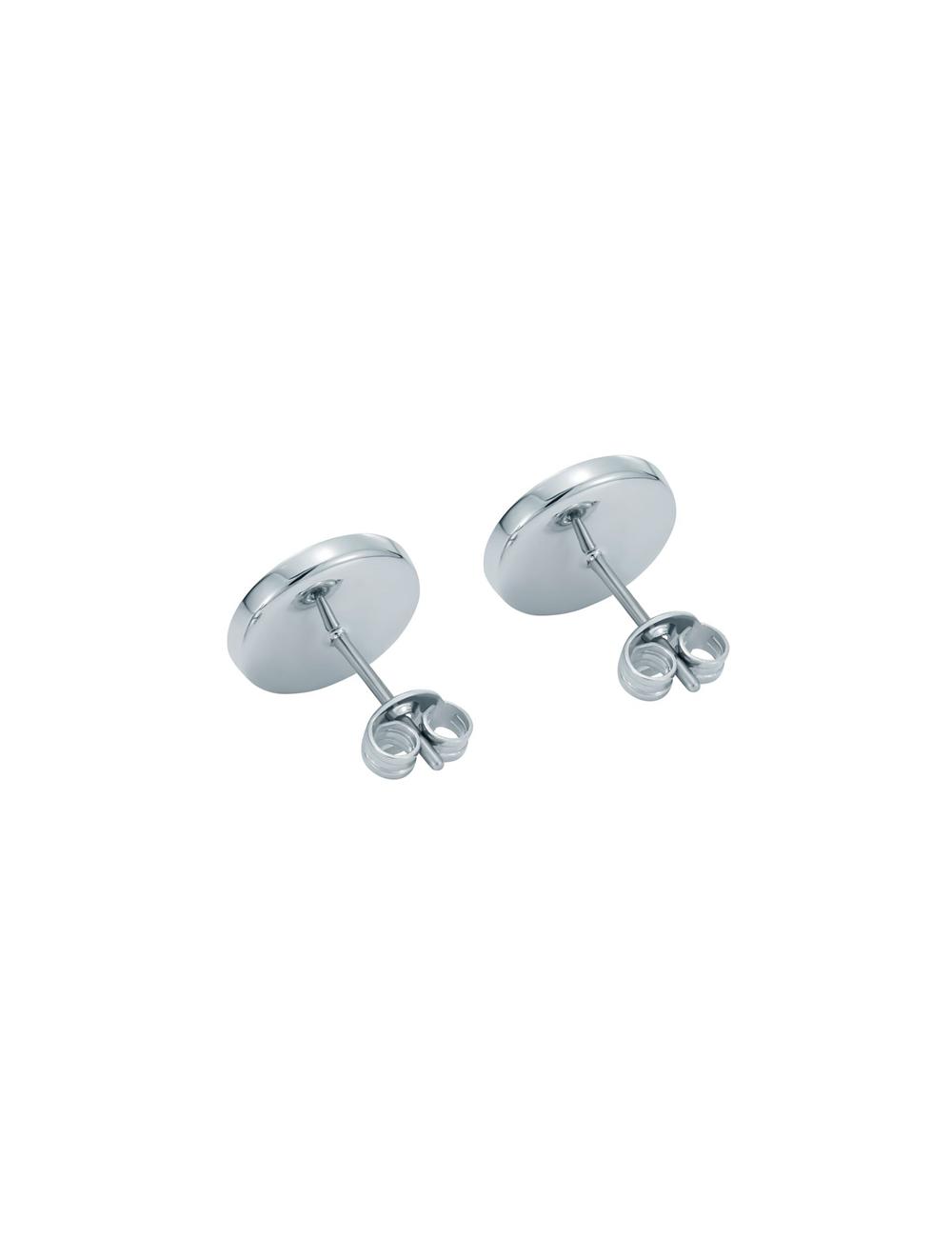 Ted Baker CHERELLE - Branded Crystal Button Stud Oorbellen Dames Zilver | KGIH-72568
