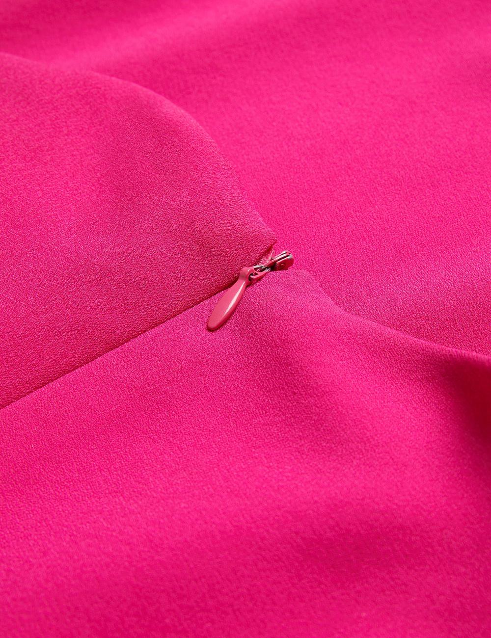 Ted Baker EREAS - Drape Neckline Cap Sleeve Maxi Jurk Dames Roze | BTHP-58320