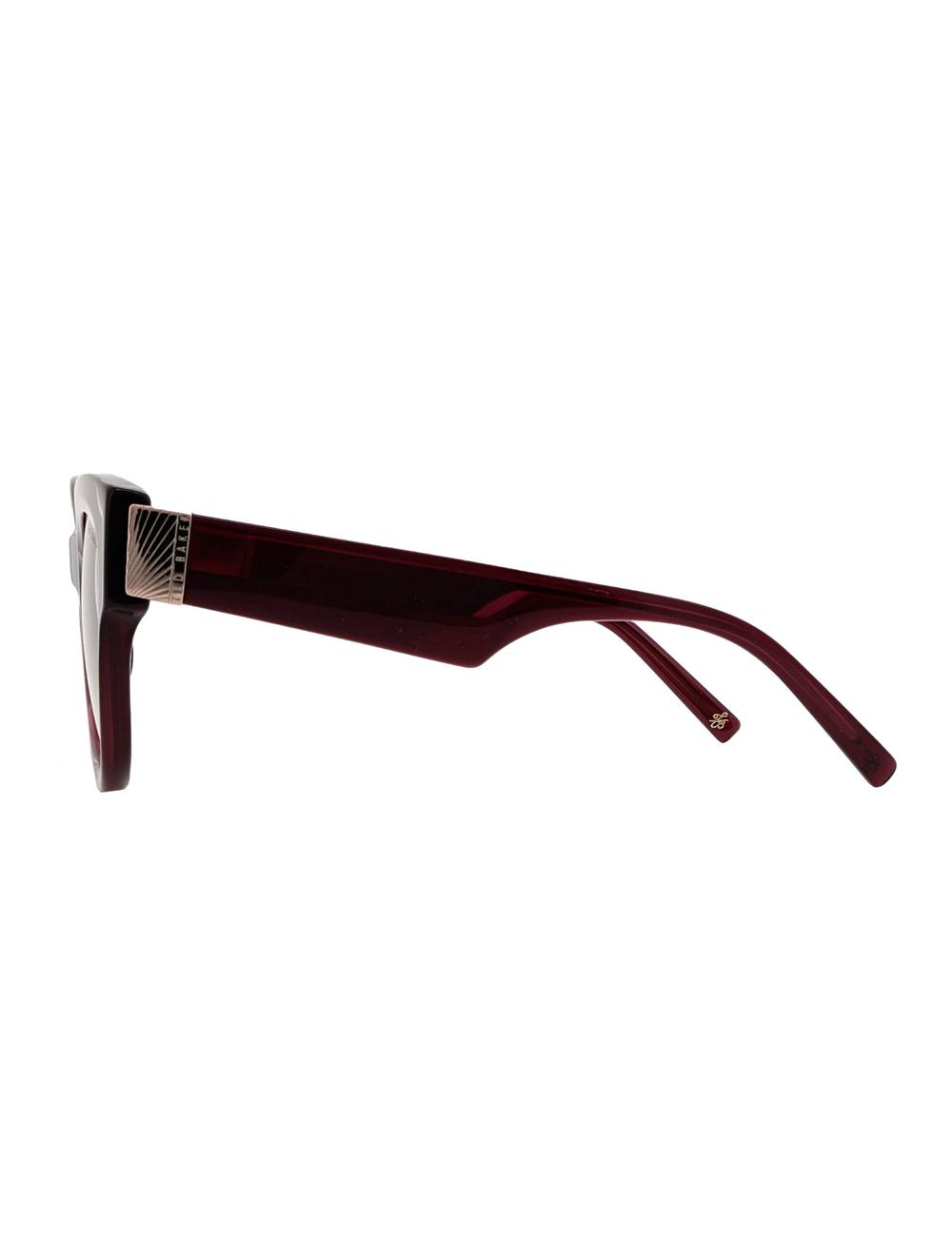 Ted Baker FARAH - Hardware Detail Cat Eye Zonnebril Dames Plum | YEWJ-42507