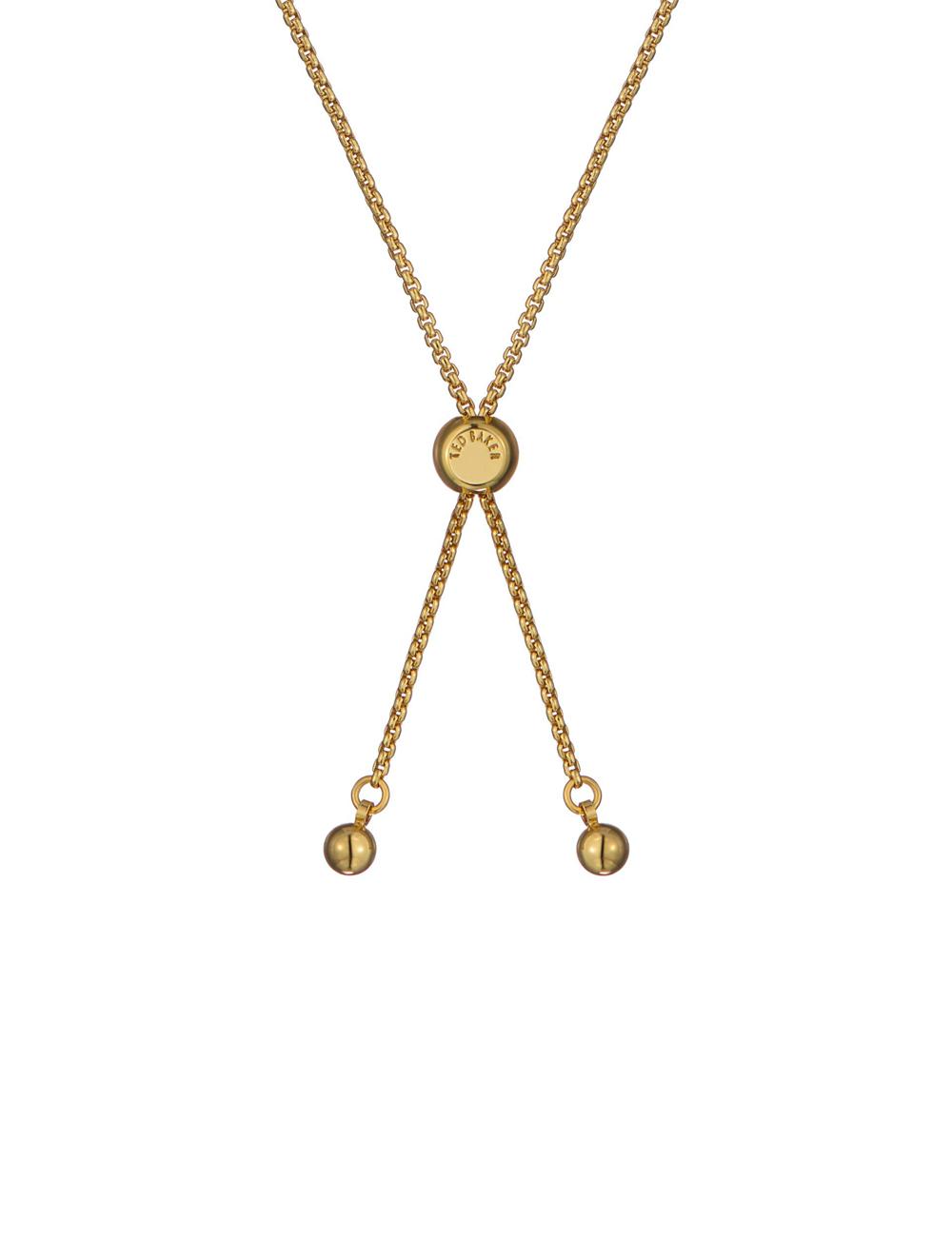 Ted Baker FLORINA - Crystal Flower Adjustable Armbanden Dames Goud | PUKG-45986