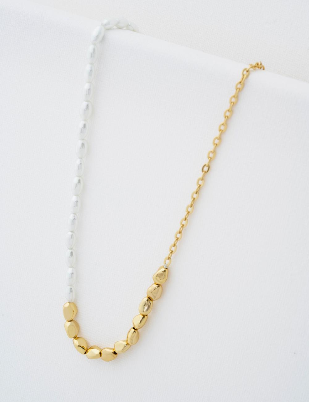 Ted Baker ILENIE - Island Pearl Beaded Kettingen Dames Goud | UZLH-60452