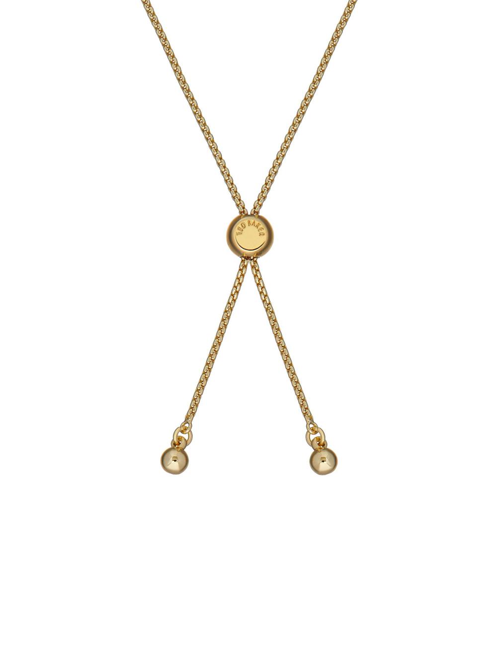 Ted Baker INELA - Island Pearl Bead Adjustable Armbanden Dames Goud | PLGD-21576