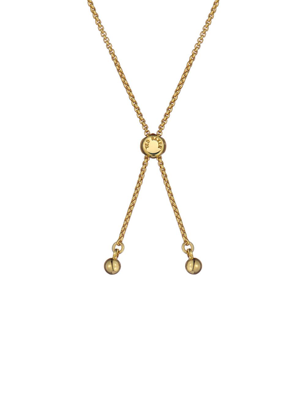 Ted Baker MELRAH - Crystal Adjustable Tennis Armbanden Dames Roze | NKFP-29380