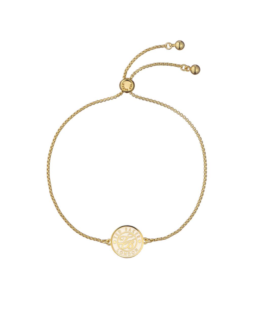 Ted Baker MONELLE - Monogram Logo Coin Adjustable Armbanden Dames Goud | ZCSG-68247