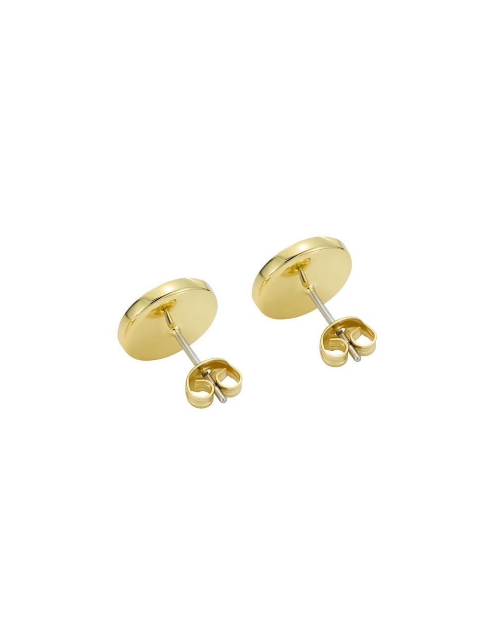 Ted Baker MONLIA - Monogram Logo Stud Oorbellen Dames Goud | YRUV-02784