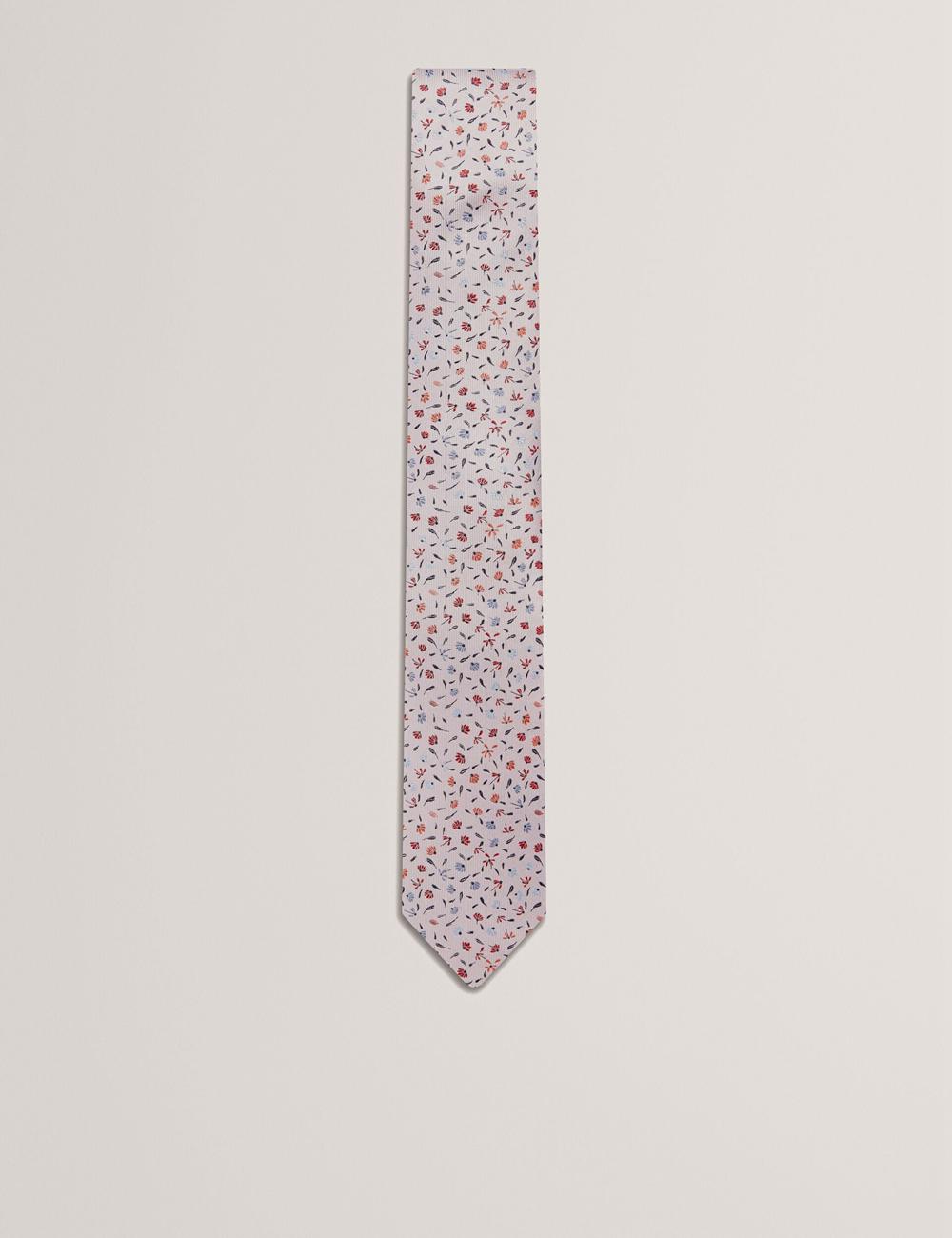 Ted Baker ORSEA - Ditsy Petal Print Woven Silk Stropdassen Heren Roze | UXFQ-26973