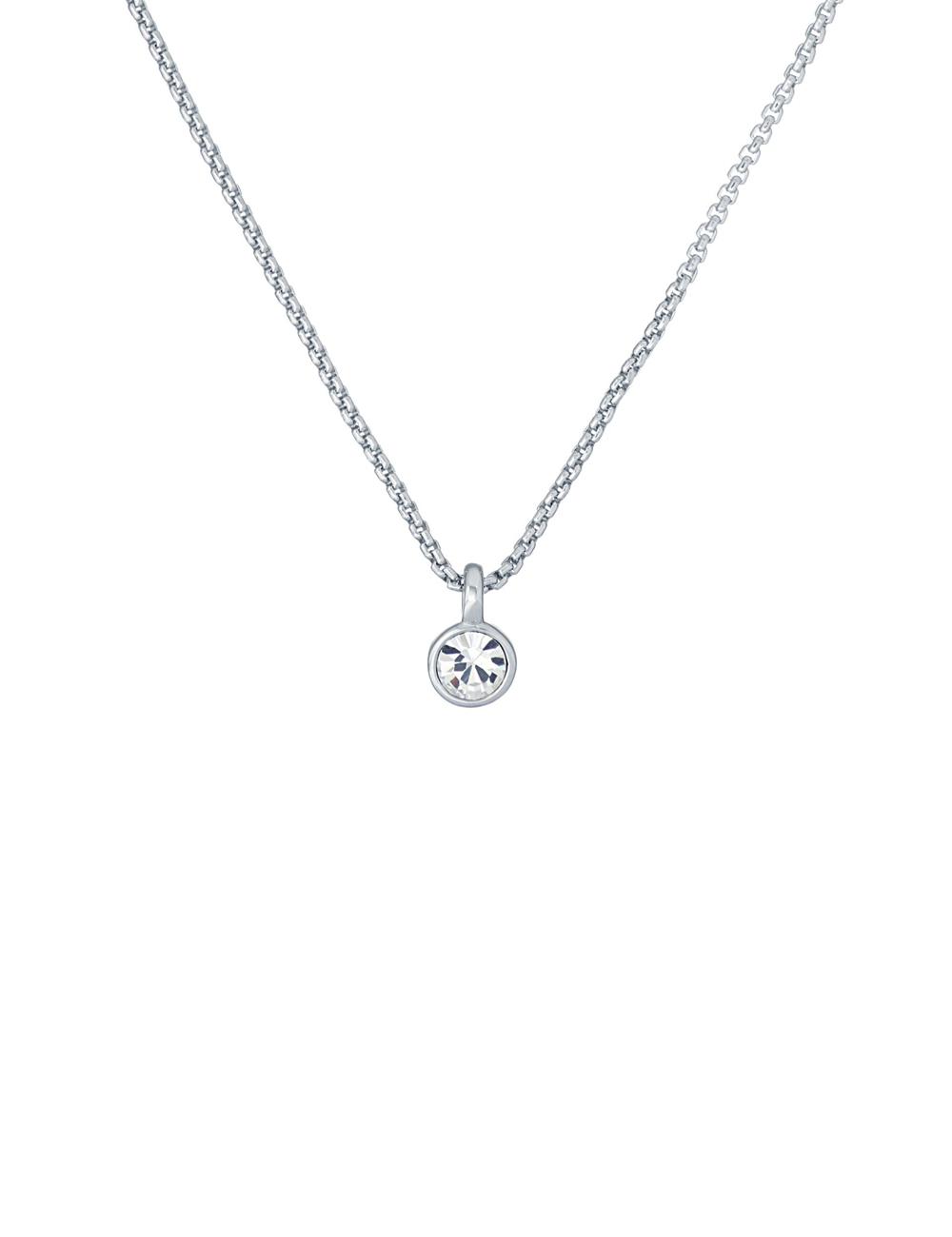 Ted Baker SININAA - Mini Crystal Pendant Kettingen Dames Zilver | VJFK-86937