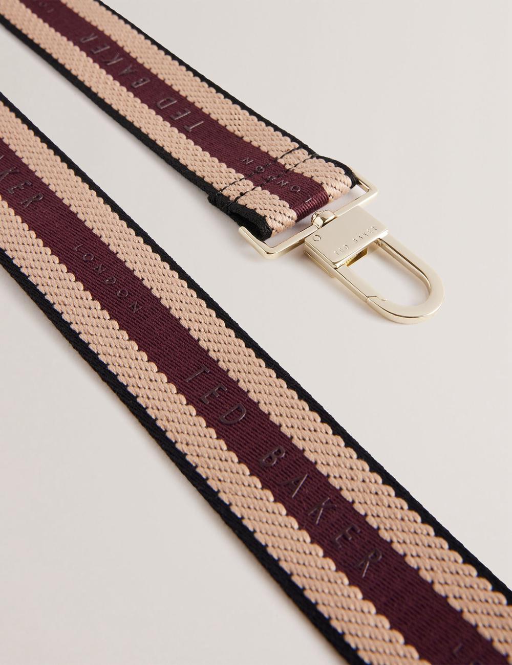 Ted Baker WEBBII - Branded Webbing Detachable Tas Riem Dames Paars | UAFG-35028