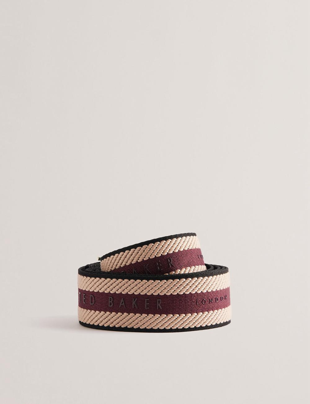 Ted Baker WEBBII - Branded Webbing Detachable Tas Riem Dames Paars | UAFG-35028